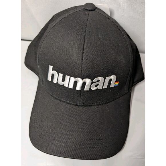Queer Eye Men's Human Hat Black Rainbow - Picture 1 of 4